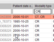 Στήλη φιλτραρισμένου τύπου μονάδας
