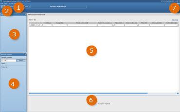Περιοχή λίστας με αριθμημένες επεξηγήσεις